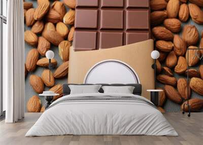 Handmade chocolate bar Wall mural