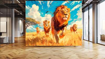 Lion Pride Wall mural