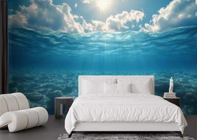 Underwater outdoors nature ocean Wall mural