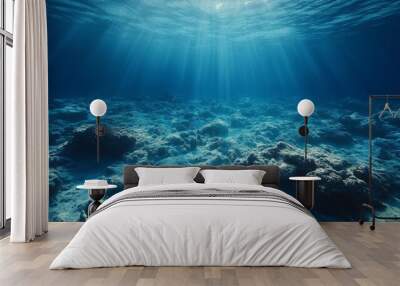 Underwater outdoors nature ocean Wall mural