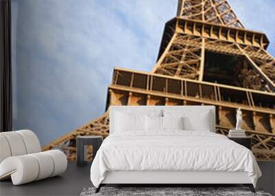 the eiffel tower Wall mural