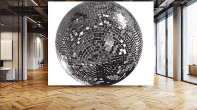 disco ball isolated  Wall mural