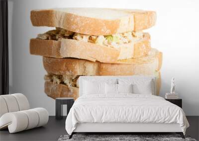 tuna fish and avocado sandwich Wall mural