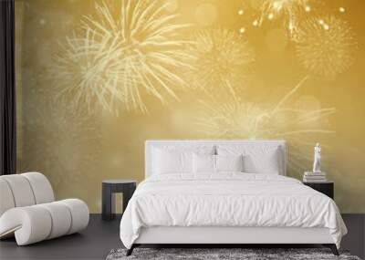 abstract holiday background Wall mural