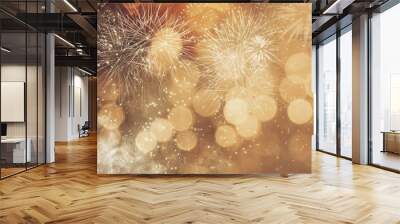 abstract holiday background Wall mural