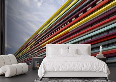 modern architecture Wall mural