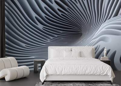 Artistic background of swirling vision art Wall mural