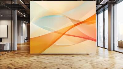 technological and futuristic background of abstract colors  Wall mural