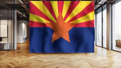 Arizona State flag Wall mural