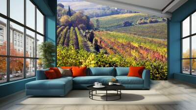 italian hills Wall mural