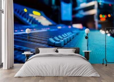 Audio Mixing Console/ Desk Wall mural