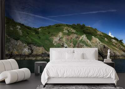 The Channel Islands in summer with good weather and greenery Wall mural