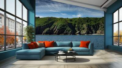 The Channel Islands in summer with good weather and greenery Wall mural