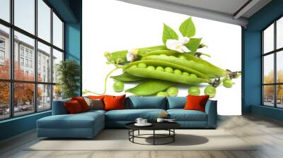 Fresh Garden Peas Wall mural