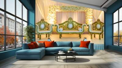 Wedding Stage Wall mural