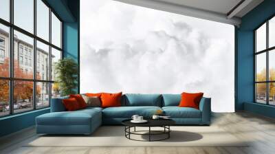 White cloud in the sky Wall mural