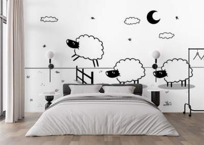 Sheep  Wall mural