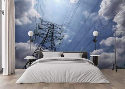 electrical tower Wall mural