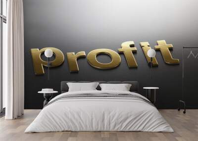 profit Wall mural