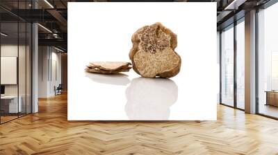 White truffle cross section. Wall mural