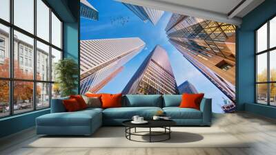 Scenic Toronto financial district skyline and modern architecture Wall mural