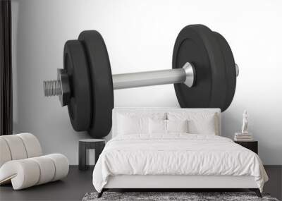 dumbbell bodybuilding weightlifting sport weights 3D Wall mural