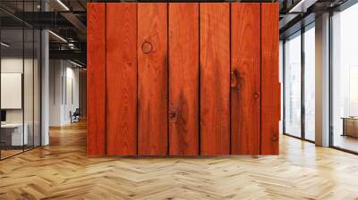 wood planks background wooden brown Wall mural