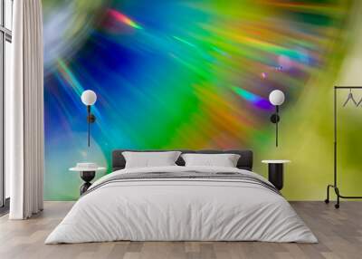 Compact Disc macro photography Wall mural