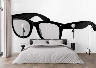 Retro Sunglasses Wall mural