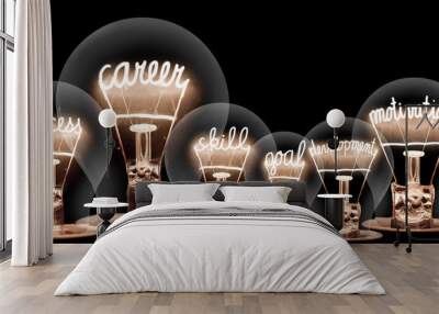 Light Bulb Concept Wall mural