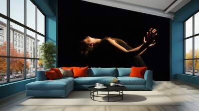 dancer hand, dance performance improvisation Wall mural