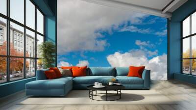 sky and clouds Wall mural