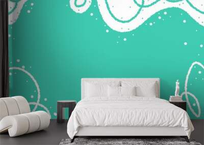 blue line background Wall mural