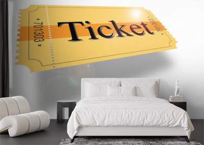 ticket3.jpg Wall mural