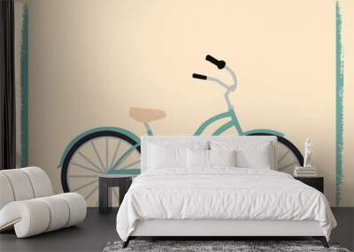 bicycle Wall mural