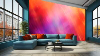 Abstract Gradient Background with Orange, Purple and Red Tones Wall mural