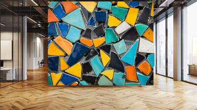 Colorful Mosaic Tile Pattern Texture Wall mural