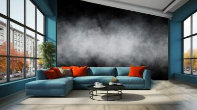 abstract background with smoke or fog and copy space for your text Wall mural