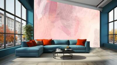 abstract watercolor hand painted background Wall mural