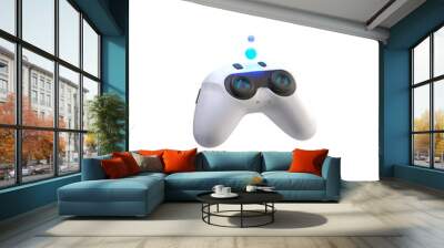 controller isolated on white Wall mural