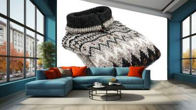 winter wool sweater Wall mural