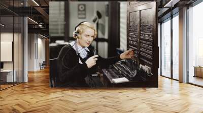 SWITCHBOARD   Wall mural