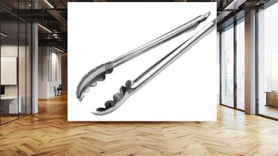 Metal Tongs - Isolated on White Transparent Background, PNG
 Wall mural