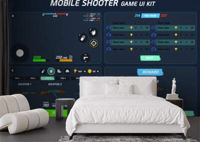 game ui kit Wall mural