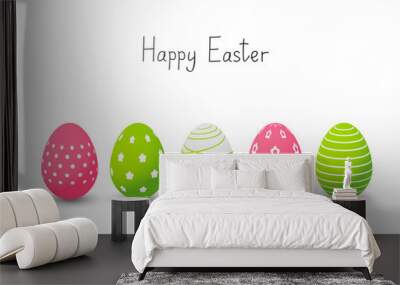 Easter eggs Wall mural