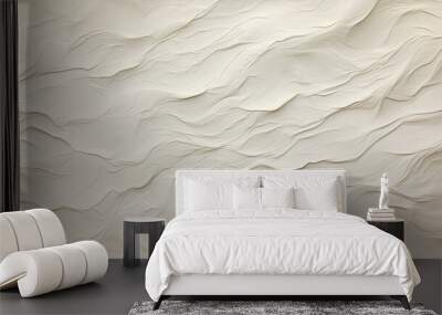 white paper texture background Wall mural