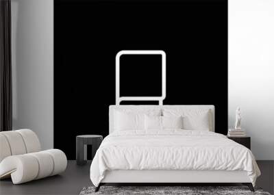 Book icons. black book simple vector symbol Wall mural