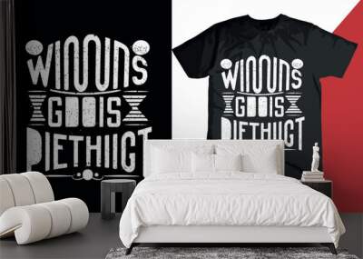 t shirt design template Wall mural