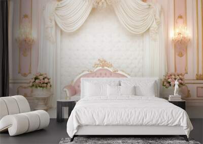 classic and vintage luxury wall backdrop Wall mural