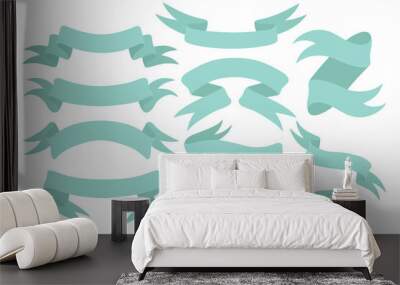 Banner_set Wall mural